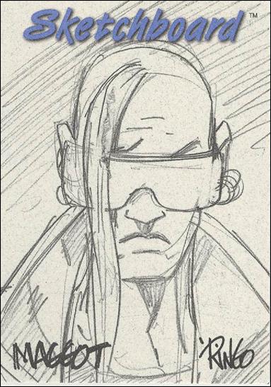 Marvel Creators Collection '98 (Sketchboard Subset) card 14-C Maggot (Grey)