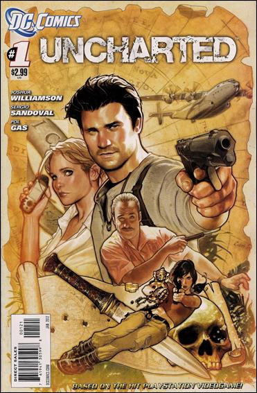 Uncharted issue 1-B Adam Hughes 1:10 Cover