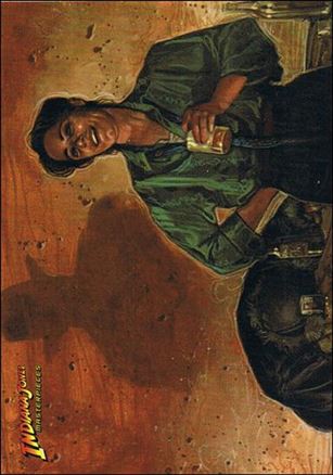 Indiana Jones Masterpieces (Base Set) card 42 Three the Hard Way