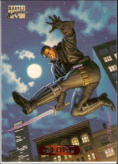 1994 Marvel Masterpieces (Base Set) card 12 Blade