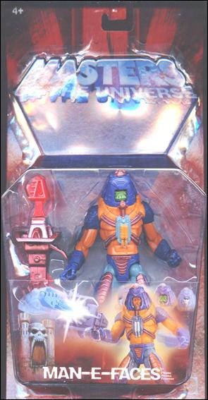 Masters of the Universe (Modern Series)  Basic Action Figures figure 25-B Man-E-Faces (Red Gun Chase Variant)