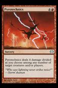 Magic the Gathering: Planechase (Base Set) card 60 Pyrotechnics