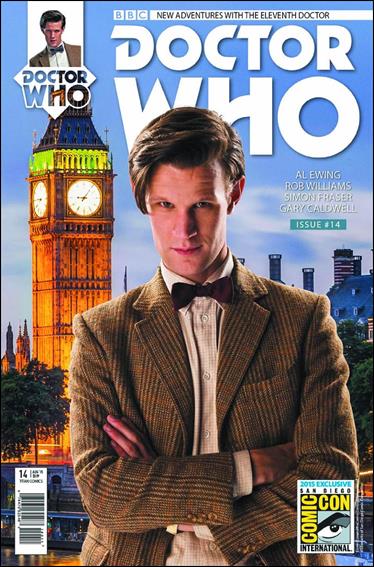 Doctor Who: The Eleventh Doctor issue 14-C SDCC 2015 Photo Cover