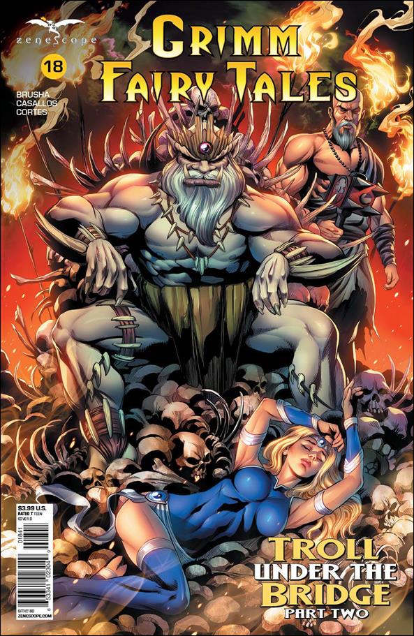Grimm Fairy Tales (2016) issue 18-D Allan Otero Cover