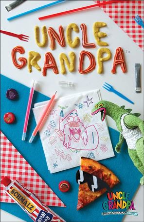 Uncle Grandpa: Good Morning Special issue 1-B Mias 1:10 Cover