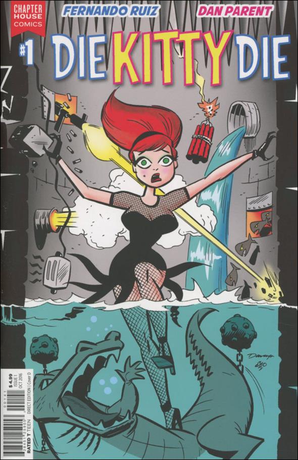 Die Kitty Die issue 1-D Darwyn Cooke Cover