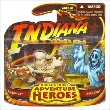 Indiana Jones: Adventure Heroes figure 1 Rene Belloq with Ark and Ghost