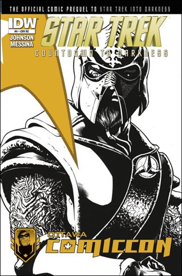 Star Trek: Countdown to Darkness issue 4-D David Messina Ottawa Comiccon Cover