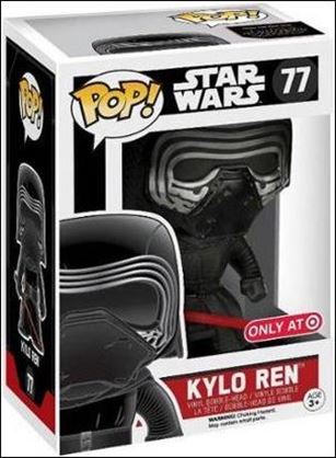 POP! Star Wars figure 77 Kylo Ren (Hoodless) Target Exclusive