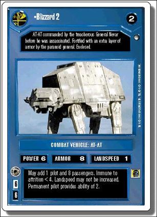 Star Wars: Hoth Revised (Base Set) card 74 Blizzard 2