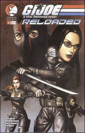 G.I. Joe Reloaded issue 1-B Dynamic Forces Gold Foil Cover 1/1800