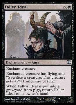 Magic the Gathering: Time Spiral (Base Set) card 109 Fallen Ideal