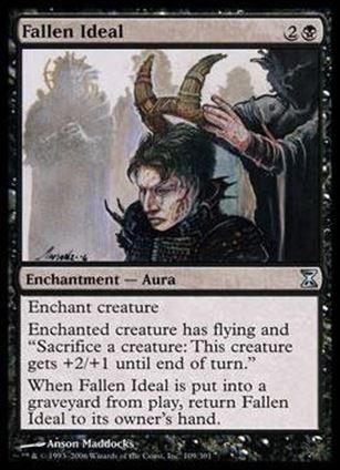 Magic the Gathering: Time Spiral (Base Set) card 109 Fallen Ideal