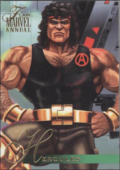 Marvel Annual Flair '95 (Base Set) card 115 Hercules