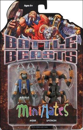 Battle Beasts Minimates (Toys R Us) figure 3 Merk and Spidron