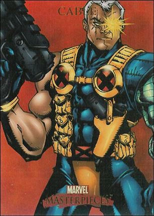 2007 Marvel Masterpieces (Parallel Foil Base Set) card 15 Cable