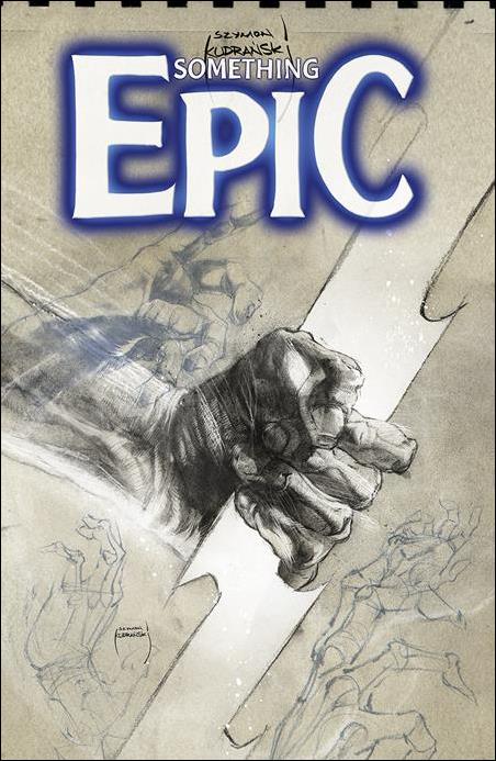 Something Epic issue 9-B Szymon Kudranski Drawing Pad Cover