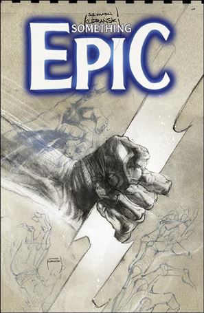 Something Epic issue 9-B Szymon Kudranski Drawing Pad Cover