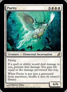 Magic the Gathering: Lorwyn  card 37-Z-INVALID Purity