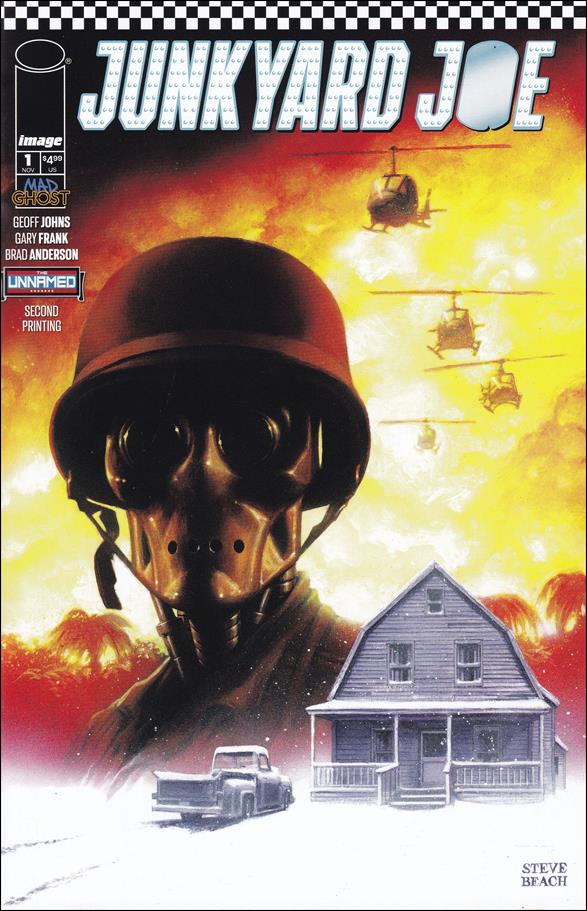Junkyard Joe issue 1-K Steve Beach Cover (2nd Printing)