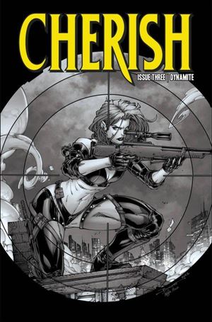 Cherish issue 3-E Brett Booth 1:10 B&W Cover