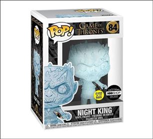 POP! Game of Thrones figure 84-B Night King (Crystal) GITD