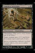 Magic the Gathering: Lorwyn (Base Set) card 128 Nameless Inversion
