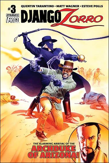 Django/Zorro issue 3-C Mike Mayhew Subscription Cover