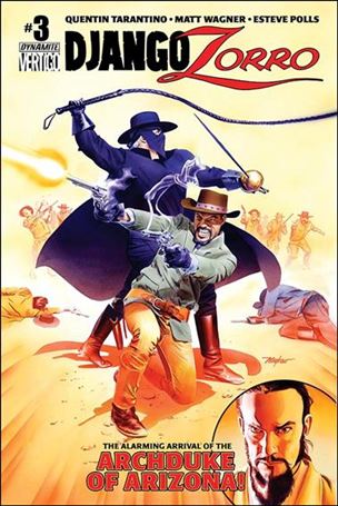 Django/Zorro issue 3-C Mike Mayhew Subscription Cover