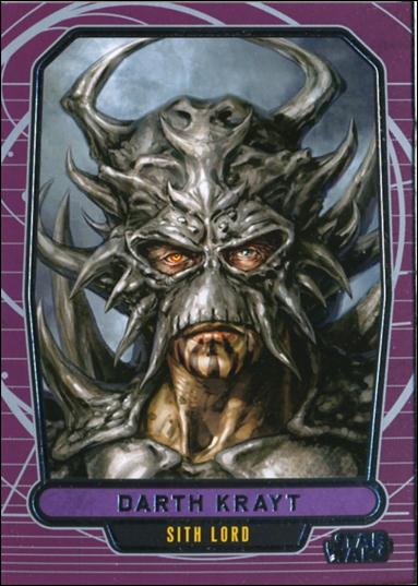 Star Wars Galactic Files (Base Set) card 226 Darth Krayt Sith Lord
