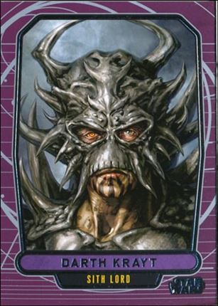 Star Wars Galactic Files (Base Set) card 226 Darth Krayt Sith Lord