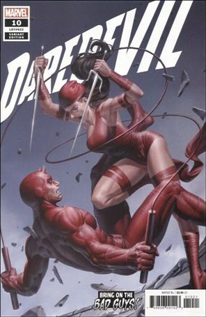 Daredevil (2019) issue 10-B Jung-Geun Yoon Bring on the Bad Guys Cover