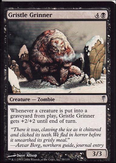 Magic the Gathering: Coldsnap (Base Set) card 59 Gristle Grinner