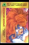 Marvel OverPower (Base Set) card nn203 Spider-Woman: Spider Strength