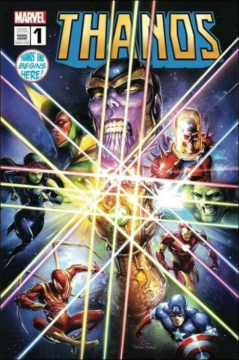 Thanos (2019) issue 1-L Clayton Crain Scorpion Comics Cover 1/1000