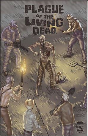 Plague of the Living Dead issue 6-G Platinum Foil Cover 1/400