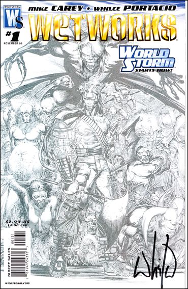 Wetworks (2006) issue 1-C Whilce Portacio 1:50 Sketch Cover