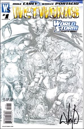 Wetworks (2006) issue 1-C Whilce Portacio 1:50 Sketch Cover
