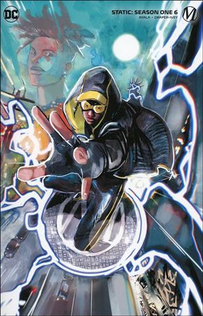 Static: Season One issue 6-B Nikolas Draper-Ivey Cardstock Cover