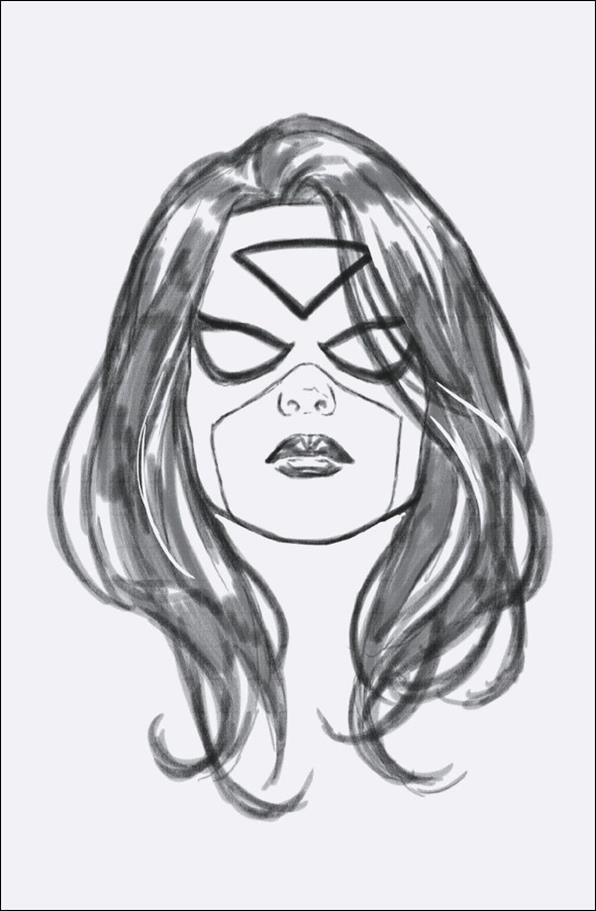 Edge of Spider-Verse (2024) issue 2-F Mark Brooks 1:50 Headshot Sketch Virgin Cover