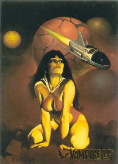 Vampirella (Parallel Gold Foil Set) card 18 Cover of Vampirella #46