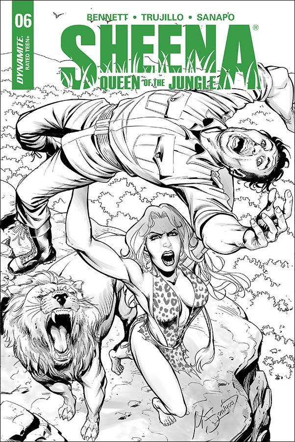 Sheena: Queen of the Jungle (2017) issue 6-F Marco Santucci Cover