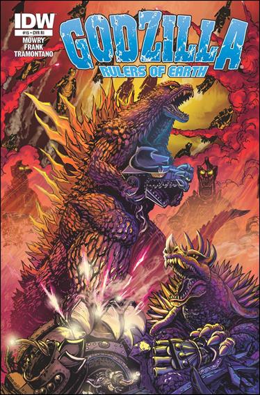 Godzilla: Rulers of the Earth issue 15-B Jeff Zornow 1:10 Cover