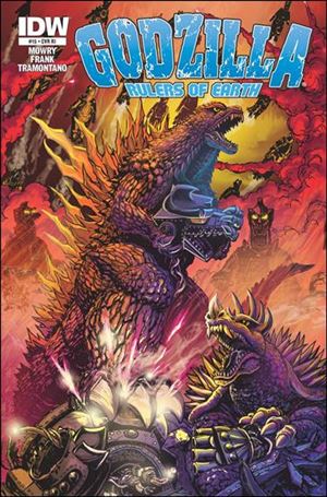 Godzilla: Rulers of the Earth issue 15-B Jeff Zornow 1:10 Cover
