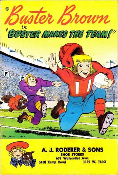 Buster Brown in "Buster Makes the Team!" issue nn
