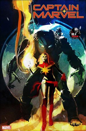 Captain Marvel (2019) issue 40-B Cary Nord Predator Cover