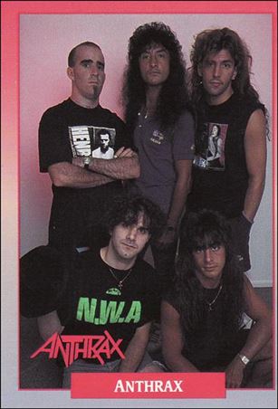 Rock Cards (Base Set) card 231 Anthrax