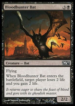 Magic the Gathering: 2013 Core Set (Base Set) card 82 Bloodhunter Bat