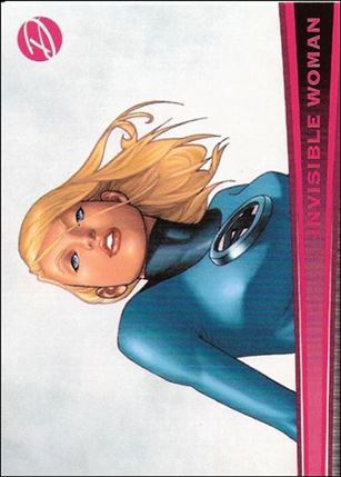 Marvel Dangerous Divas (Base Set) card 60 Invisible Woman