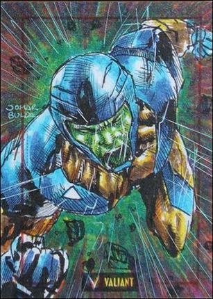 2013 Valiant Comics Preview Trading Card Set (Sketch Card Subset) card JBul-05
